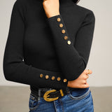 Çok Yönlü Çorap Yaka Skinny Kazak