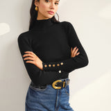 Çok Yönlü Çorap Yaka Skinny Kazak