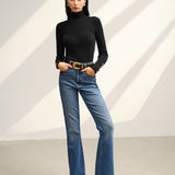 Çok Yönlü Çorap Yaka Skinny Kazak