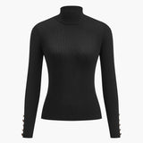 Çok Yönlü Çorap Yaka Skinny Kazak