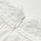 Şirin Dantel Kenarlı Katmanlı Etek