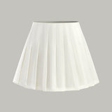 Şık Pileli Orta Bel Etek ile Rahat Tarz