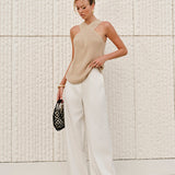 Halter Çapraz Yaka Bluz