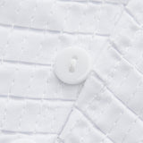 Şık Fırfırlı V Yaka Üst, Şık Düğme Detaylarıyla