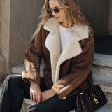 Polar İç Astarlı Lapel Kaban