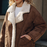 Polar İç Astarlı Lapel Kaban