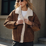 Polar İç Astarlı Lapel Kaban