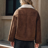 Polar İç Astarlı Lapel Kaban