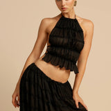 Monica Bağcıklı Etek Üst Set