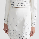 Elmas Süslemeli Mini Etekli Co-Ord