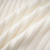 Suni Kürk & Örgü Detaylı Ceket