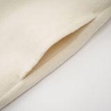 Elegant Charm Kürk Detaylı Krem Kaban