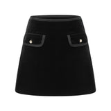 Camille Sahte Cepli Kristal Süslemeli Etek