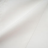 Flora Elegance Beyaz 3D Çiçek Detaylı Straplez Bluz