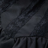 Braided Eyelet Mini Elbise