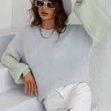 Mist Renk Bloklu Kazak