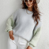 Mist Renk Bloklu Kazak