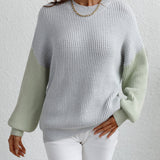 Mist Renk Bloklu Kazak