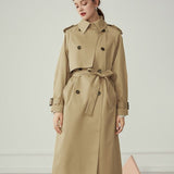 Uzun Klasik Trençkot