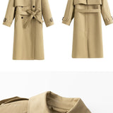 Uzun Klasik Trençkot