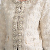 İnci ve Kristal Detaylı Ceket