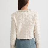 İnci ve Kristal Detaylı Ceket