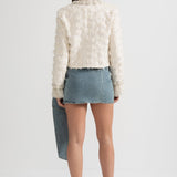 İnci ve Kristal Detaylı Ceket