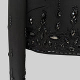 Elmas Süslemeli Maksi Etekli takım