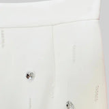 Elmas Süslemeli Mini Etekli Co-Ord