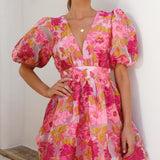 Abel Mini Dress - Pink