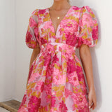 Abel Mini Dress - Pink