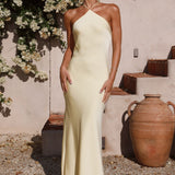 Chiara Maxi Elbise - Sarı