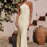 Chiara Maxi Elbise - Sarı