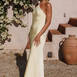 Chiara Maxi Elbise - Sarı