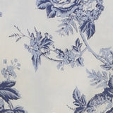 Alessandra Tie Up Midi Dress - Blue Floral