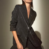 Polka Elegance Blazer Ceket