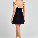 Cindy Monokrom Elbise