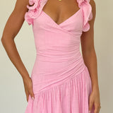 Alma Mini Dress - Pink