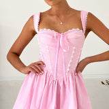 Avery Mini Dress - Pink