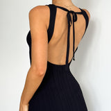 Alexa Mini Dress - Black