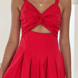 Bryce Maxi Elbise - Kırmızı