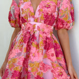 Abel Mini Dress - Pink