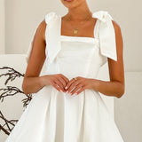 Annette Mini Dress  - White