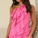 Cassidi Mini Dress - Hot Pink
