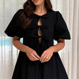 Arana Mini Dress - Black