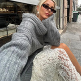 Omuz Açık Triko Kazak