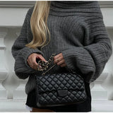 Omuz Açık Triko Kazak