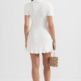 Kısa Kollu Elmas Elbise