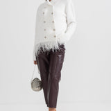 Püsküllü Dokulu Ceket