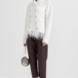 Püsküllü Dokulu Ceket